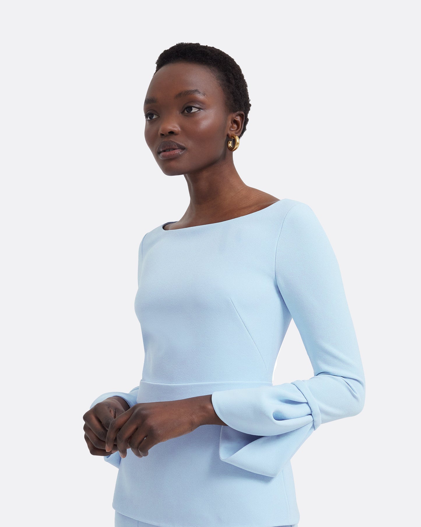 Tottie Pale Blue Top