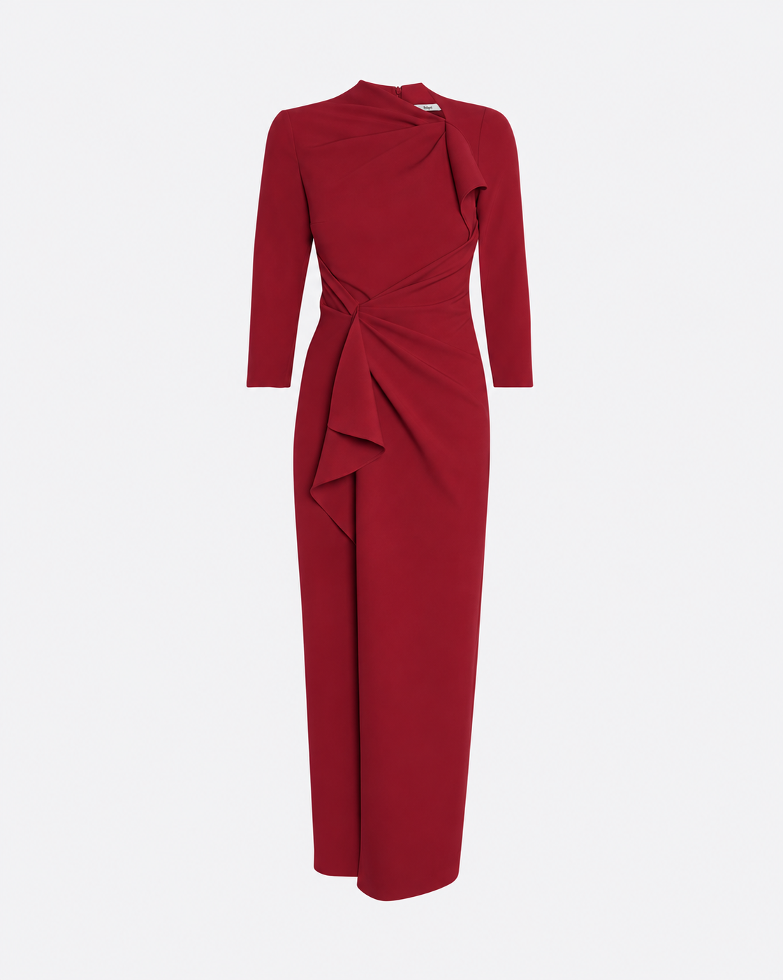 Avery Midi Dress in Rhubarb