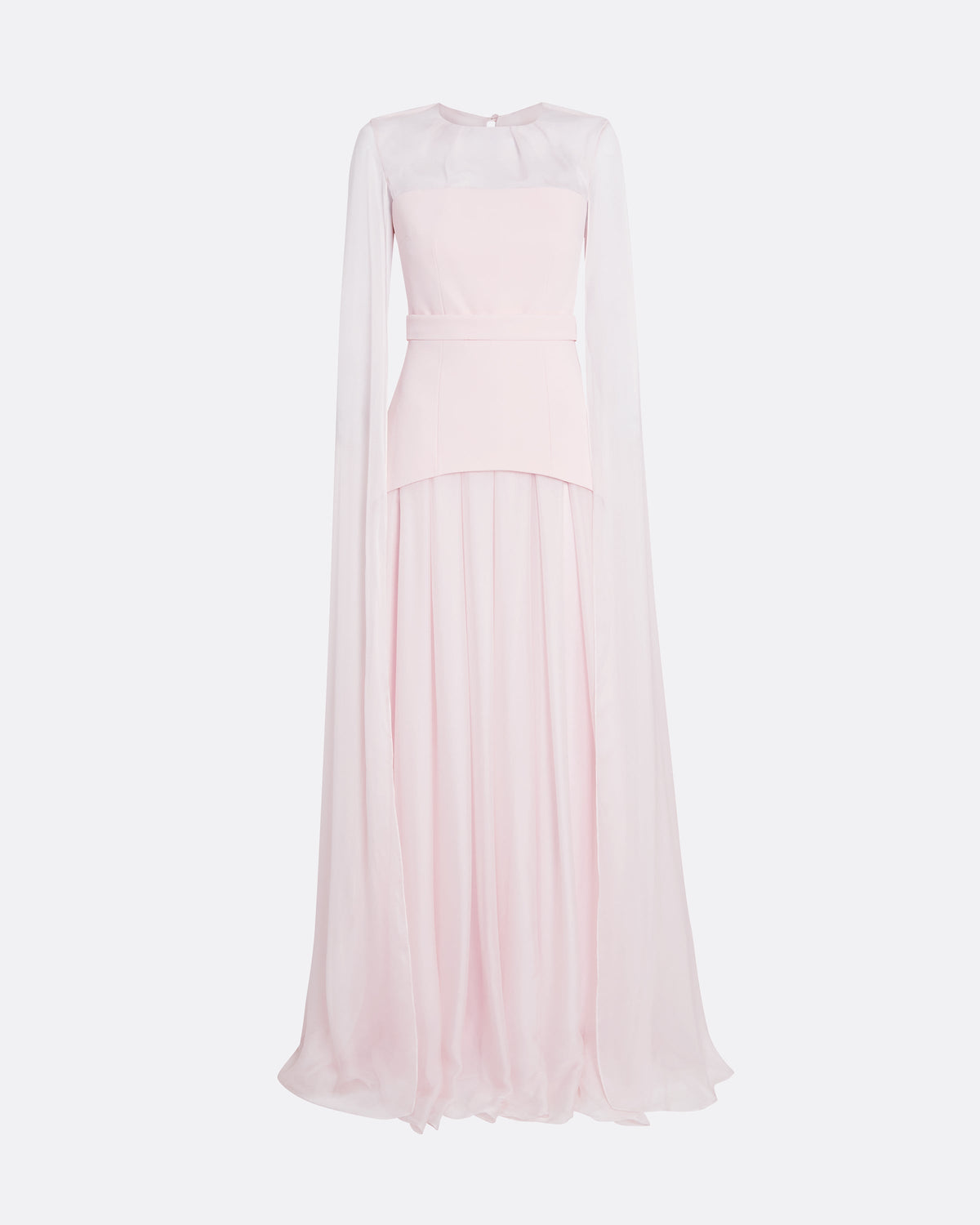 Gloria Pale Pink Long Dress