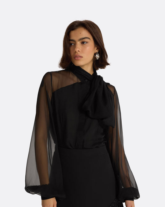 Delfinane Black Top