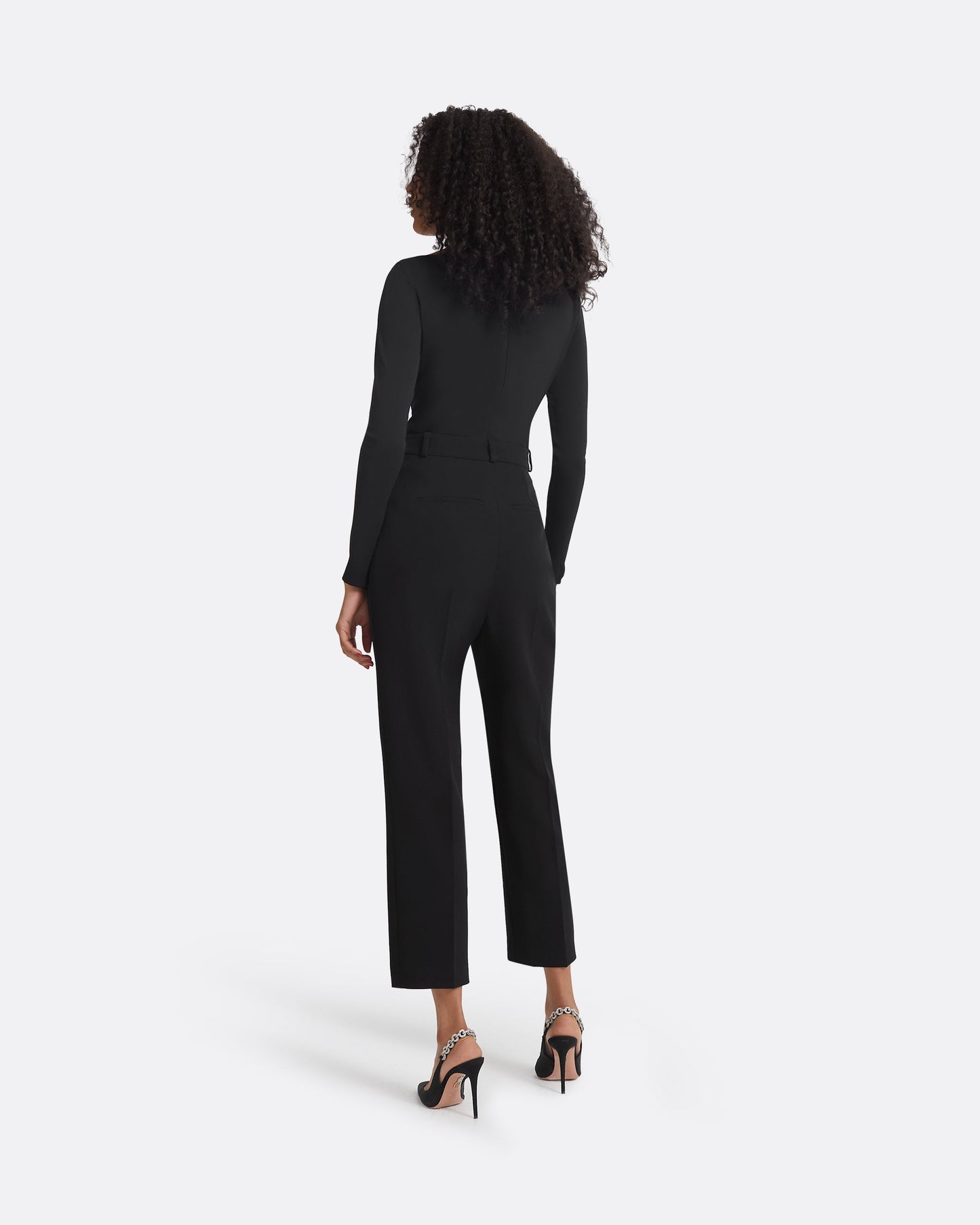 Krissie Black Bodysuit