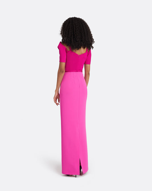 Caran Beverley Long Dress