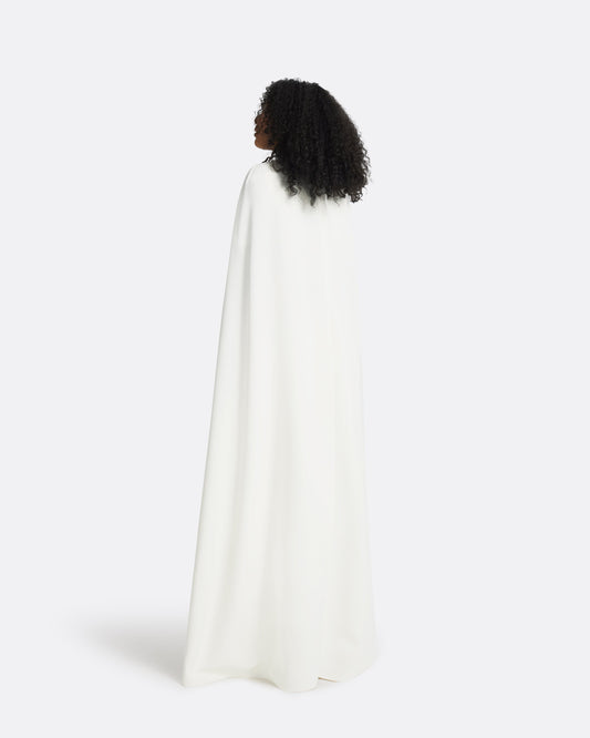 Mattia Ivory Long Dress