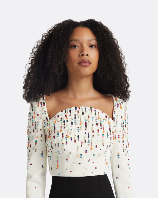 Rachie Ivory Top