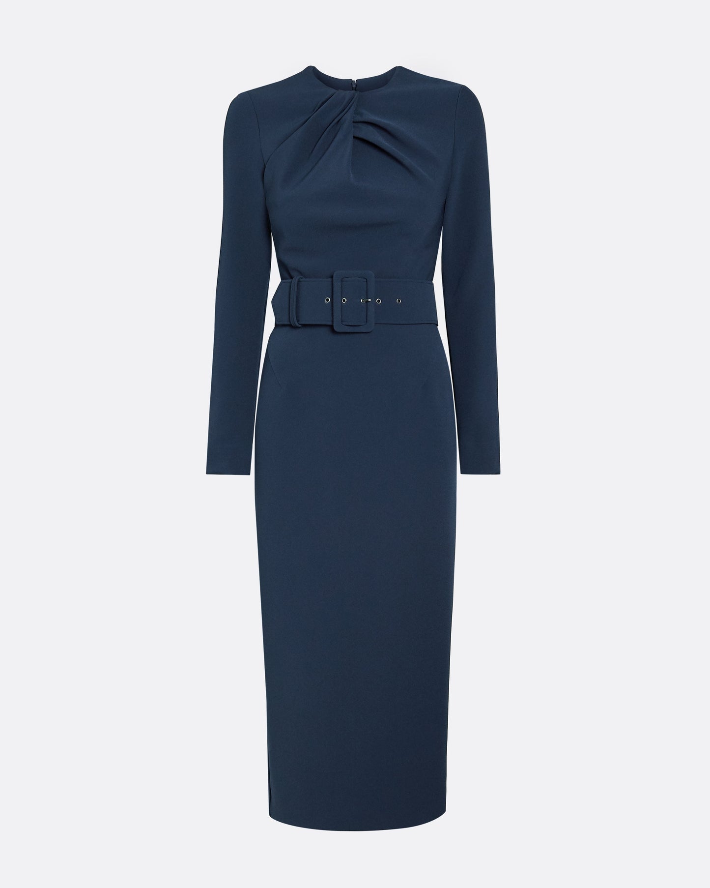 Brunna Ink Blue Midi Dress