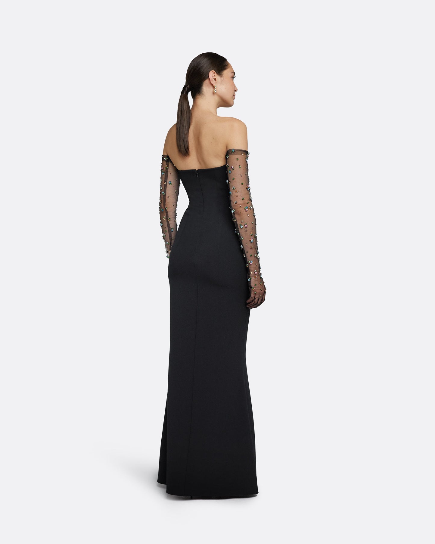 Soshin Black Long Dress