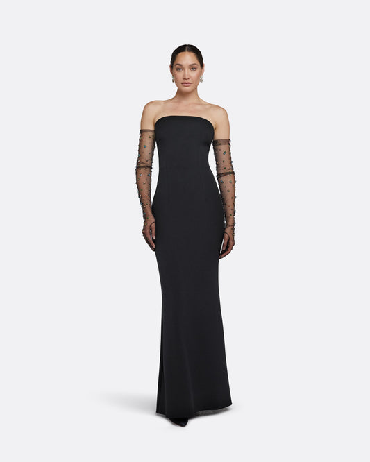 Soshin Black Long Dress