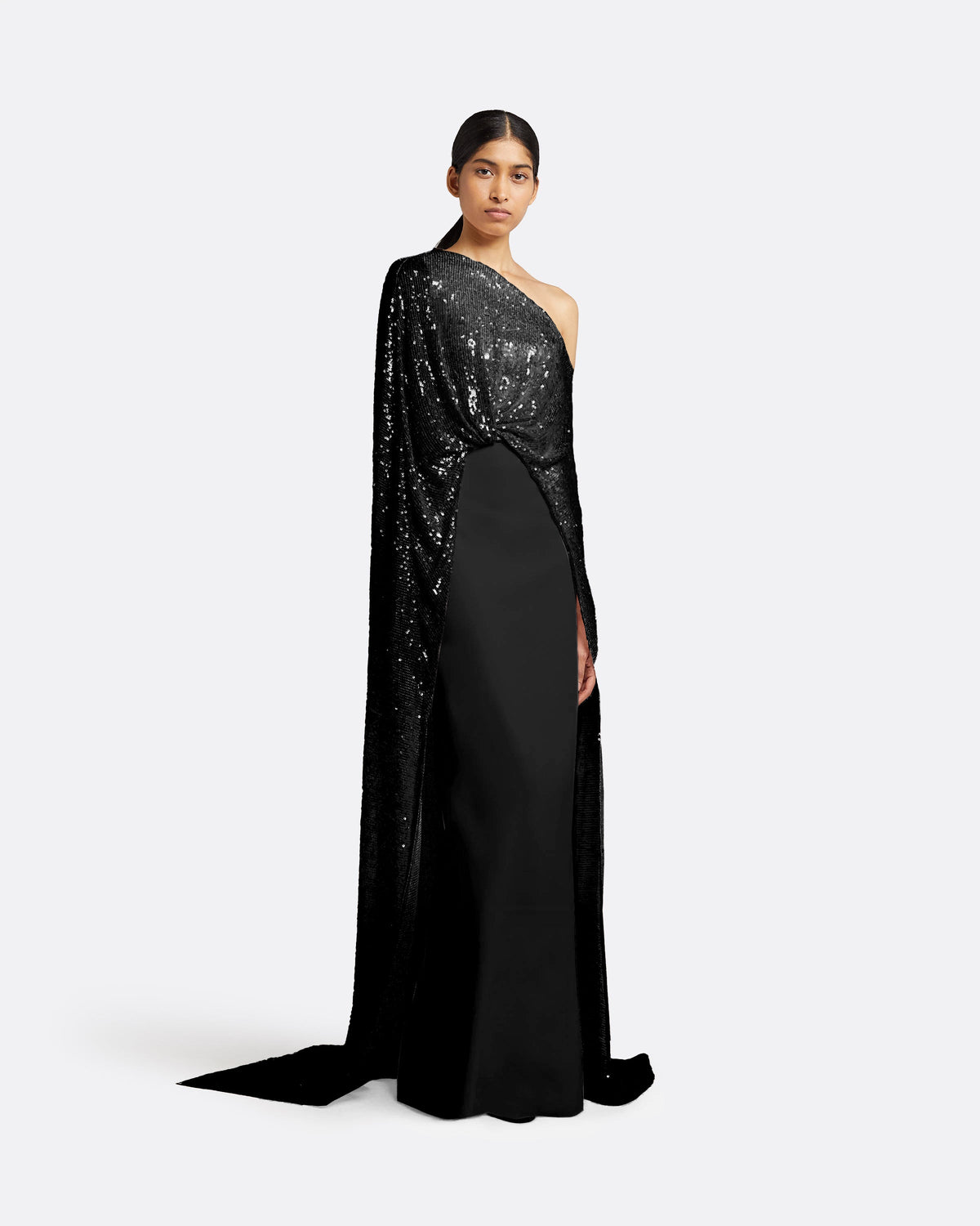 Cadenza Black Long Dress