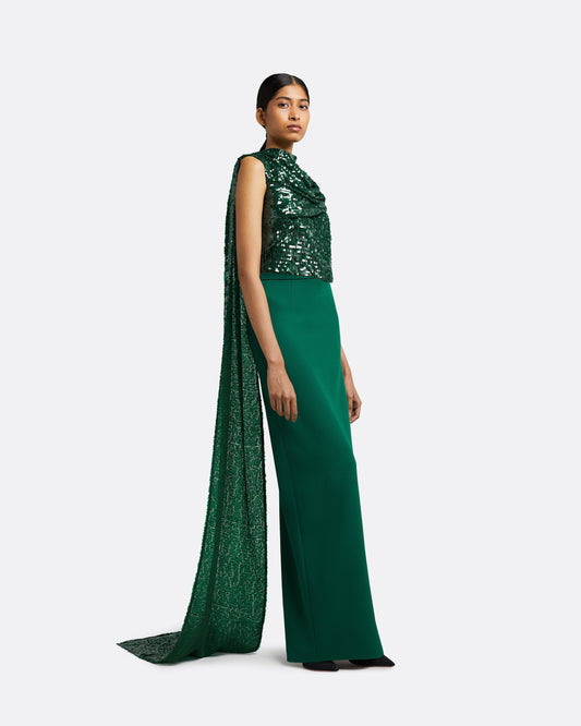 Caral Botanic Long Dress