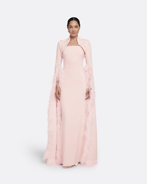 Frill bolero pleats dress ピンク Frill bolero pleats dress ピンク - メルカリ