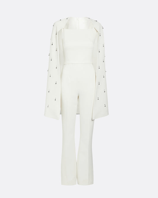 Cinzia Ivory Jumpsuit