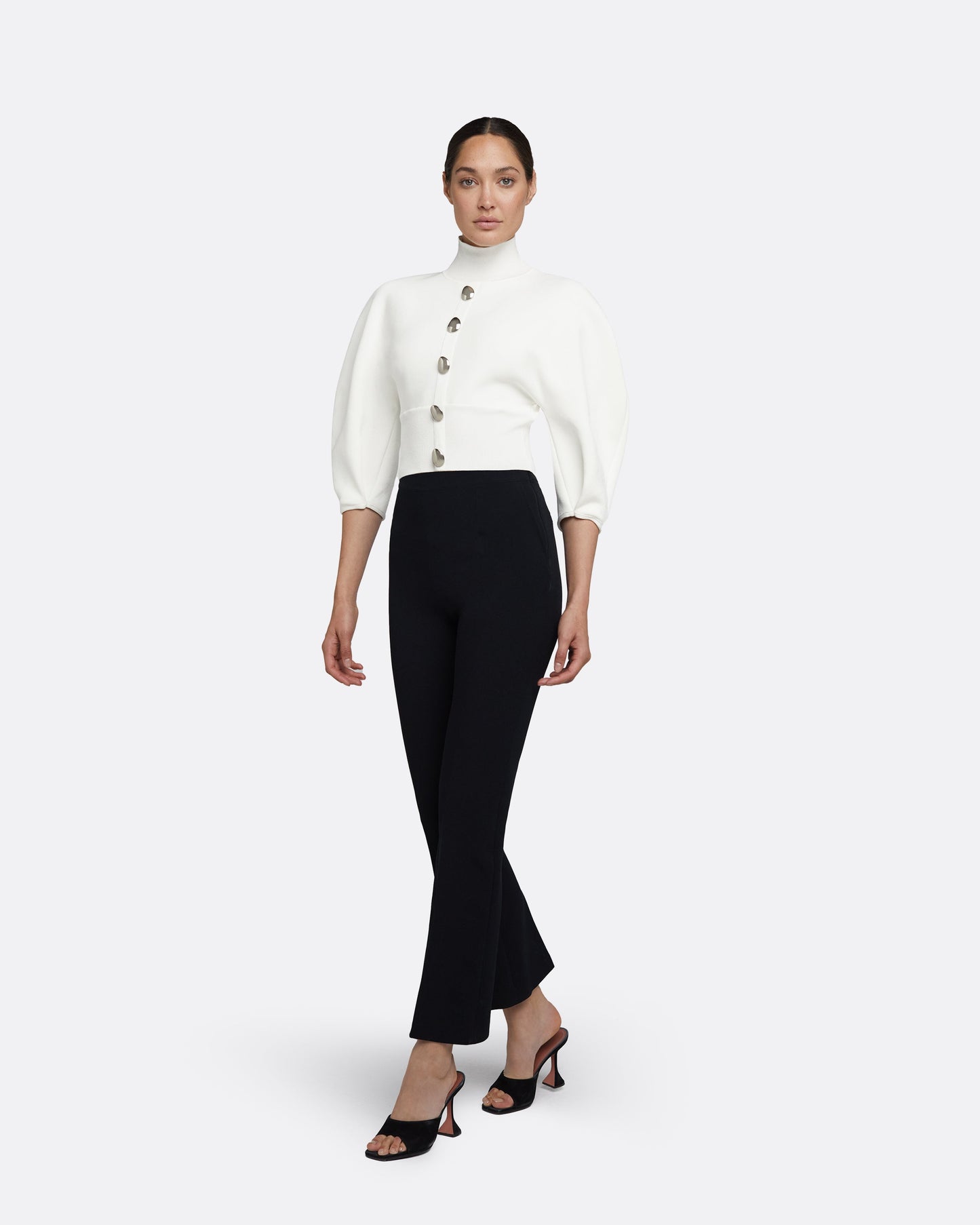 Lena Ivory Knit Top
