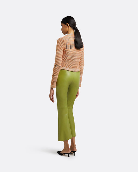 Mari Woodbine Vegan Leather Trousers