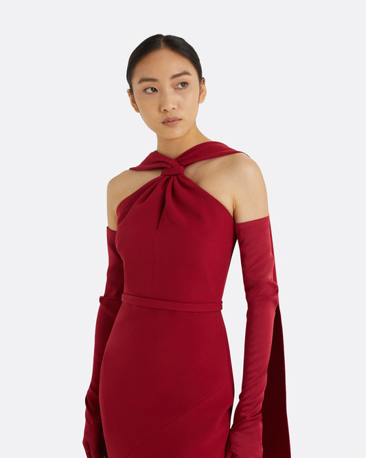 Lilien Rhubarb Long Dress