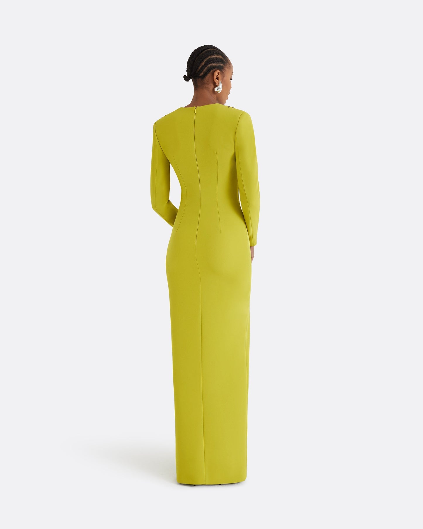 Trixie Citrine Long Dress