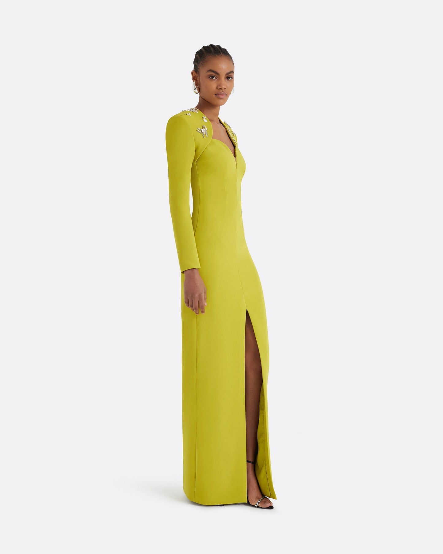 Trixie Citrine Long Dress