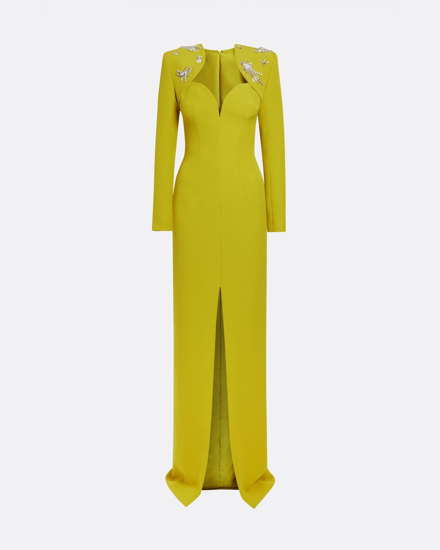 Trixie Citrine Long Dress