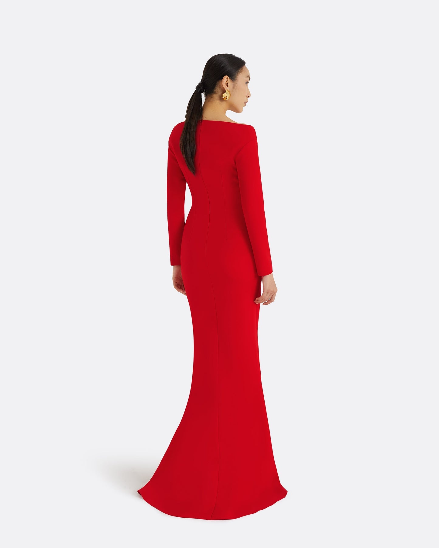 Wilson Cherry Red Long Dress