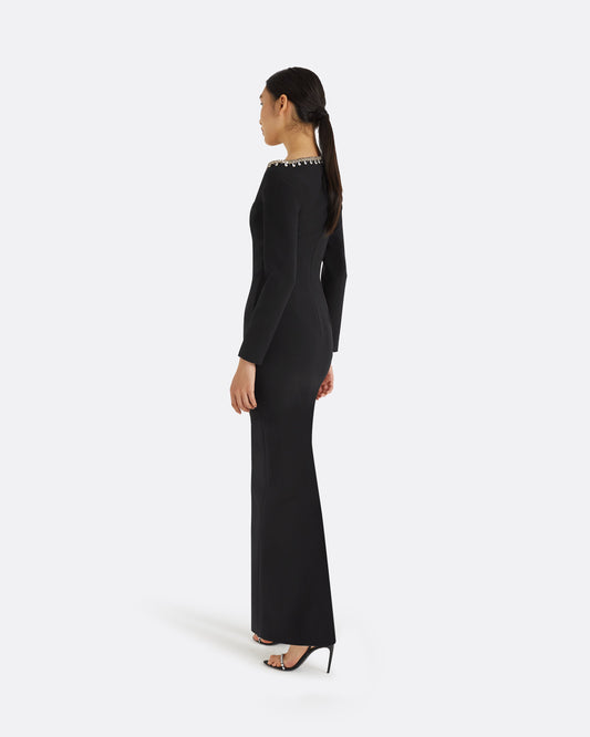 Wiil Black Long Dress