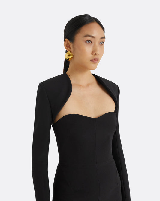 Trix Black Harness With Immie Jumpsuit