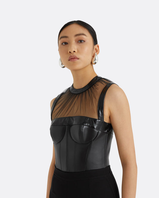 Shaya Black Top