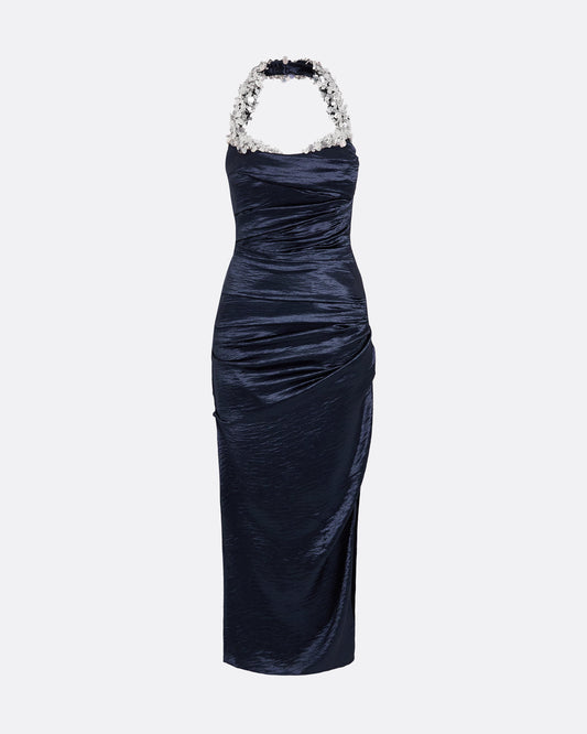 Azra Maritime Midi Dress