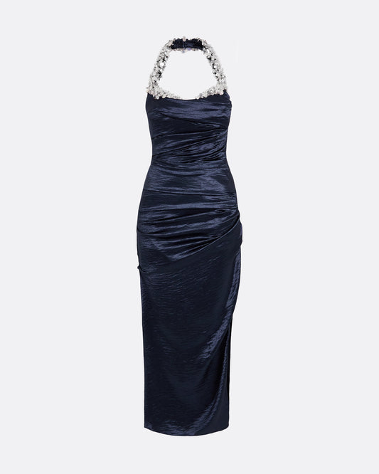 Azra Maritime Midi Dress
