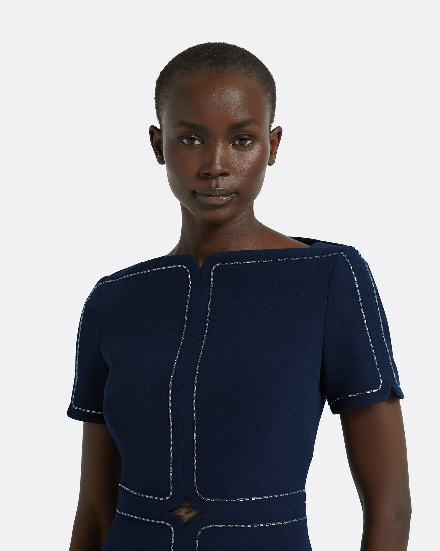 Janan Maritime Midi Dress