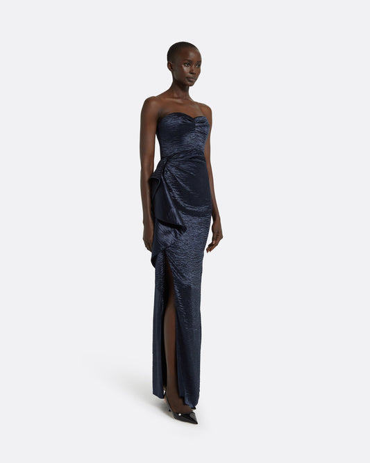 Eymen Maritime Long Dress