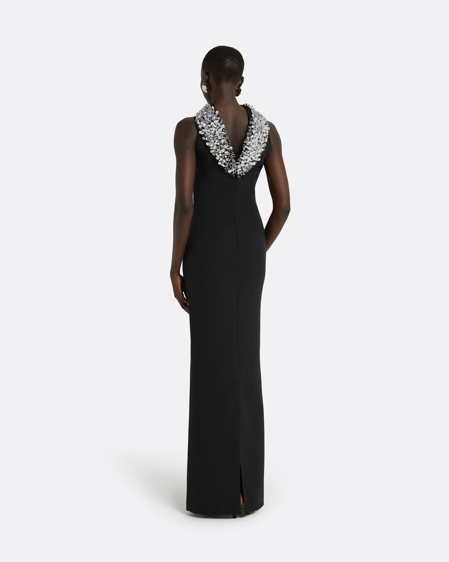 Holli Black Long Dress Maison Safiyaa USA Holli Black Long Dress Maison Safiyaa USA