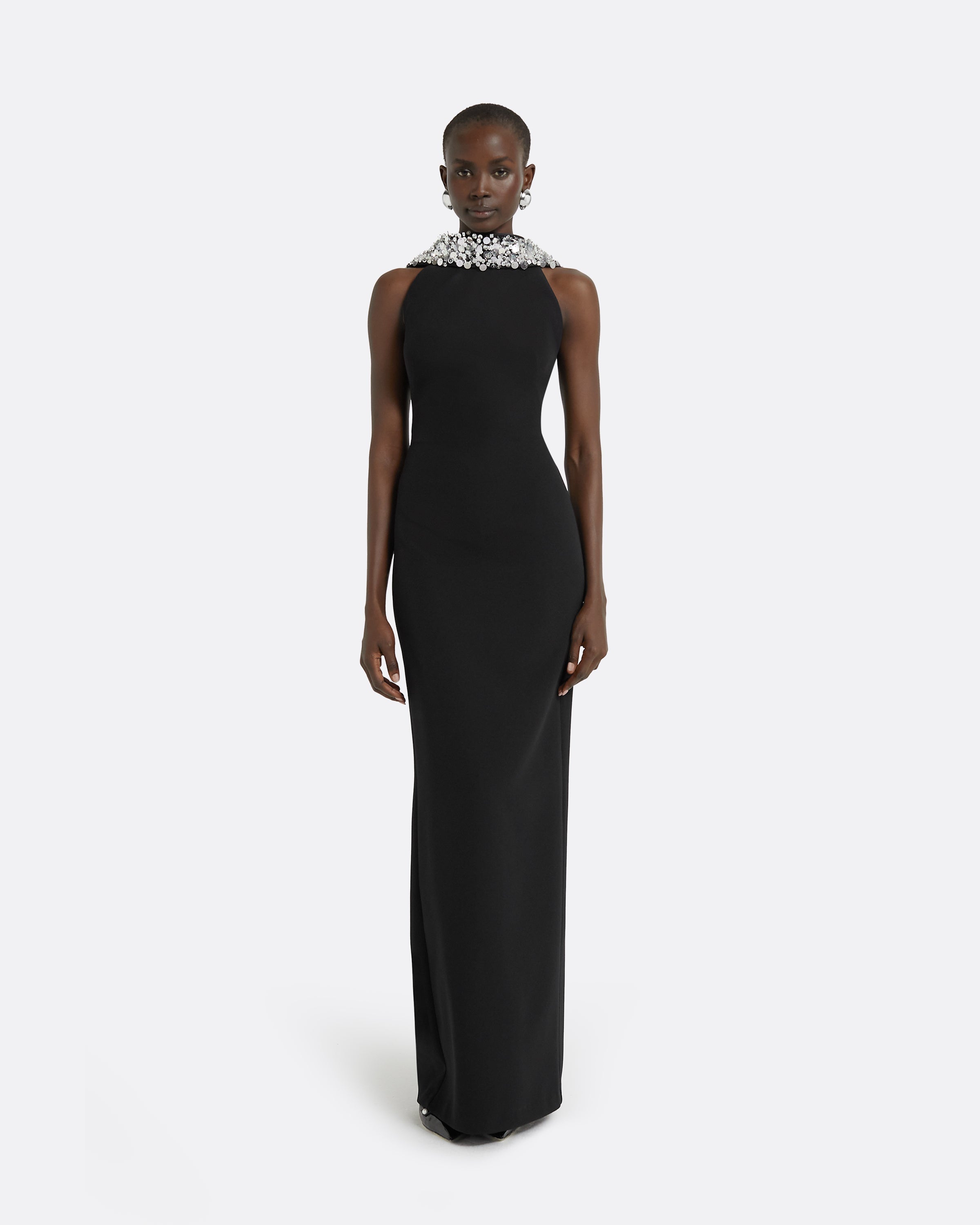 Holli Black Long Dress