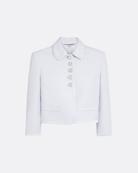 Niina Silk Blue Jacket
