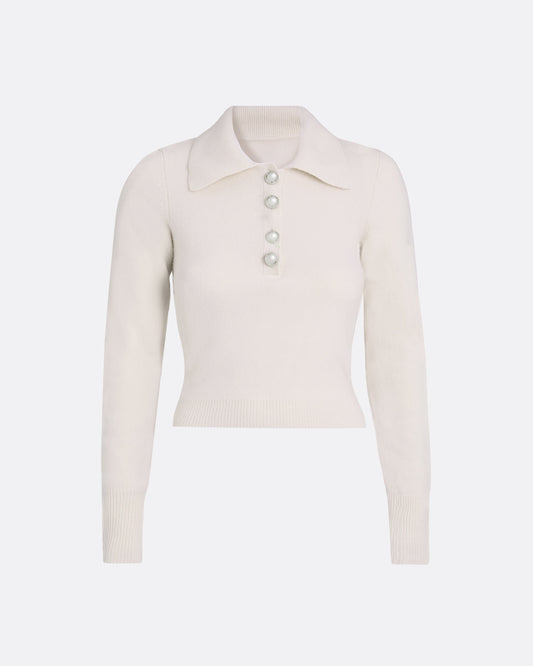 Ekol Barely Pink Knit Top