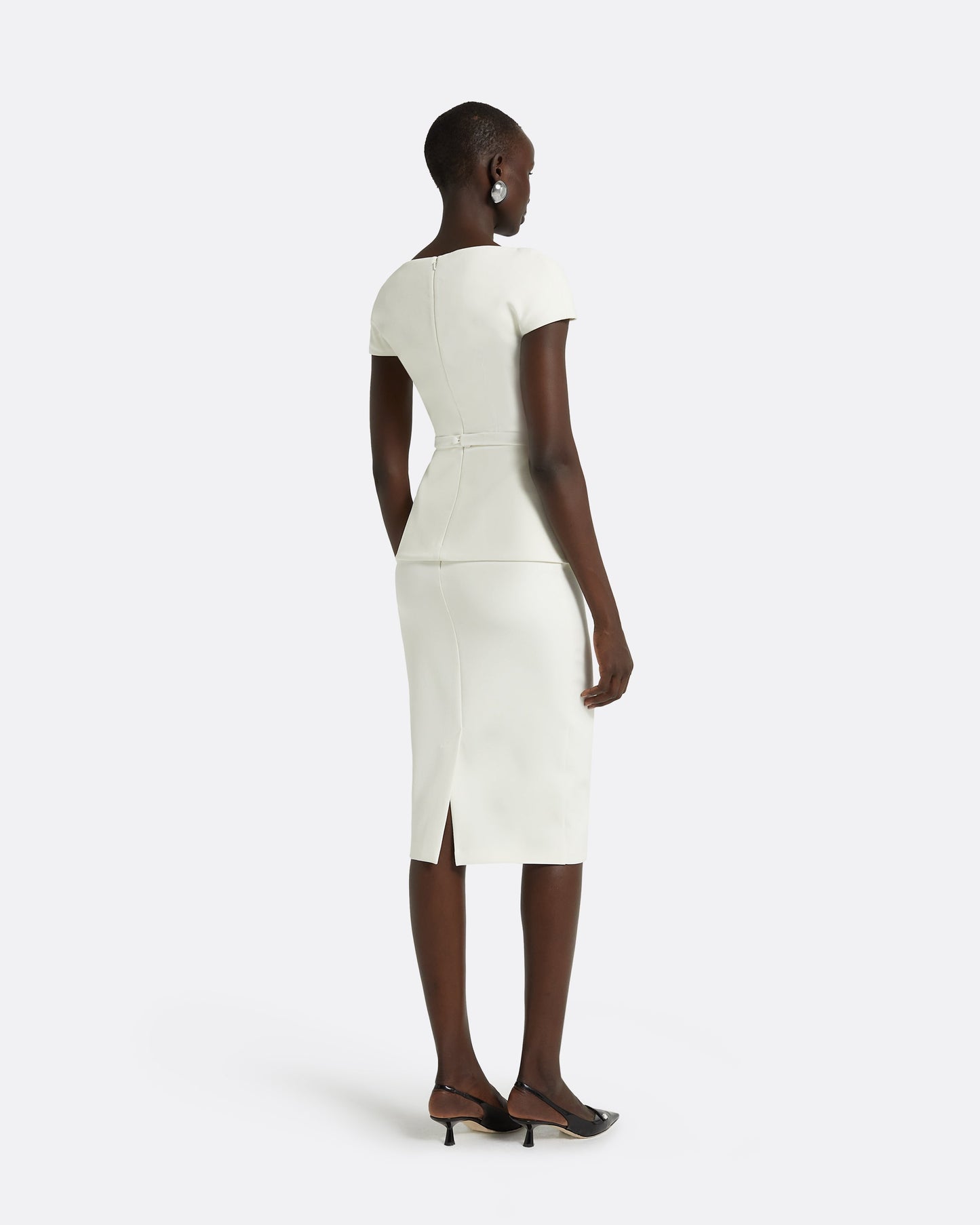 Geenie Ivory Midi Dress