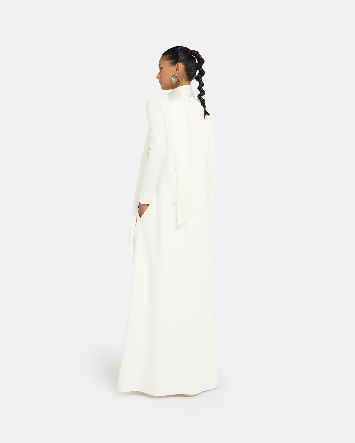 Aleah Ivory Long Dress