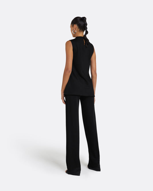 Lea Black Fiona Jersey Trousers
