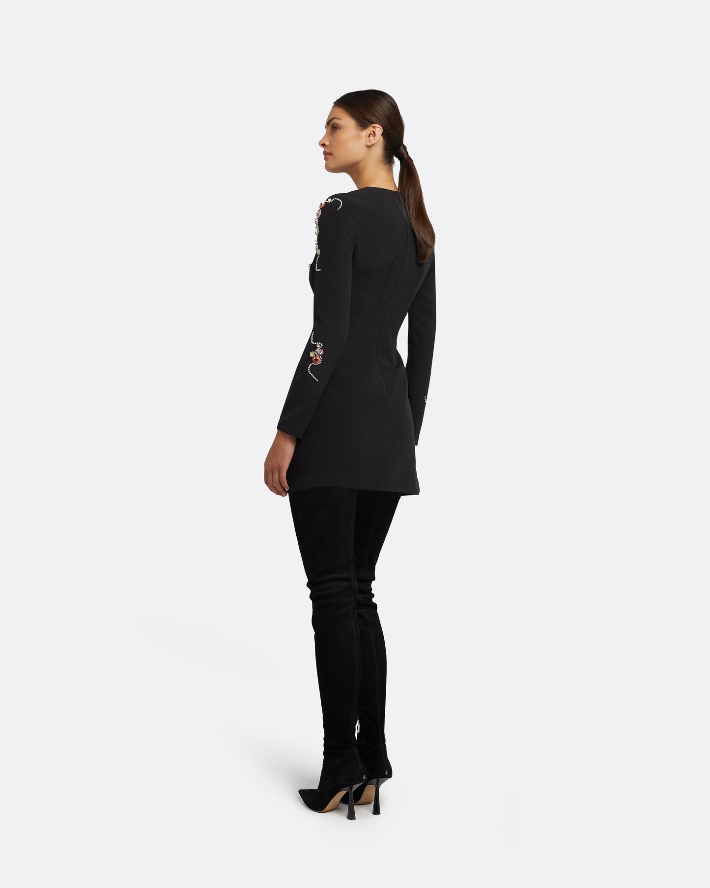 Reagan Black Short Dress