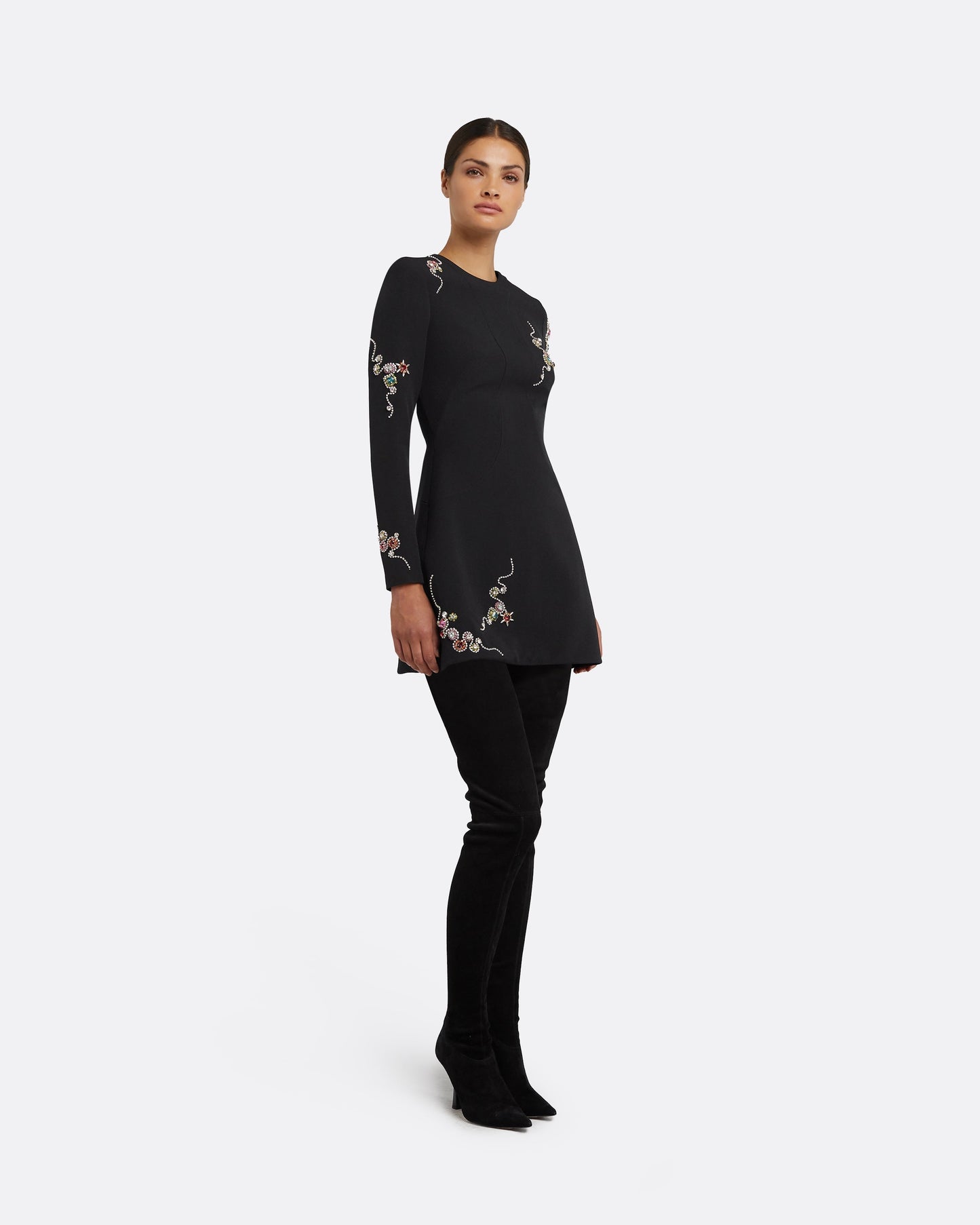 Reagan Black Short Dress
