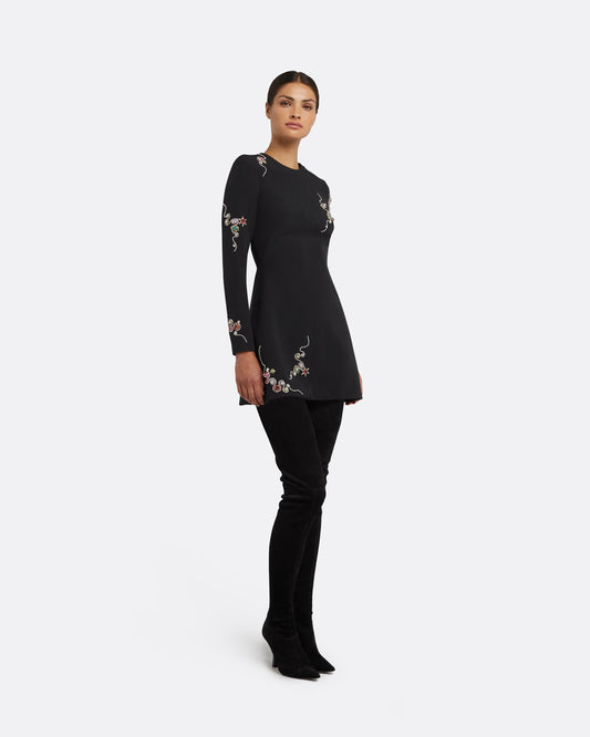 Reagan Black Short Dress