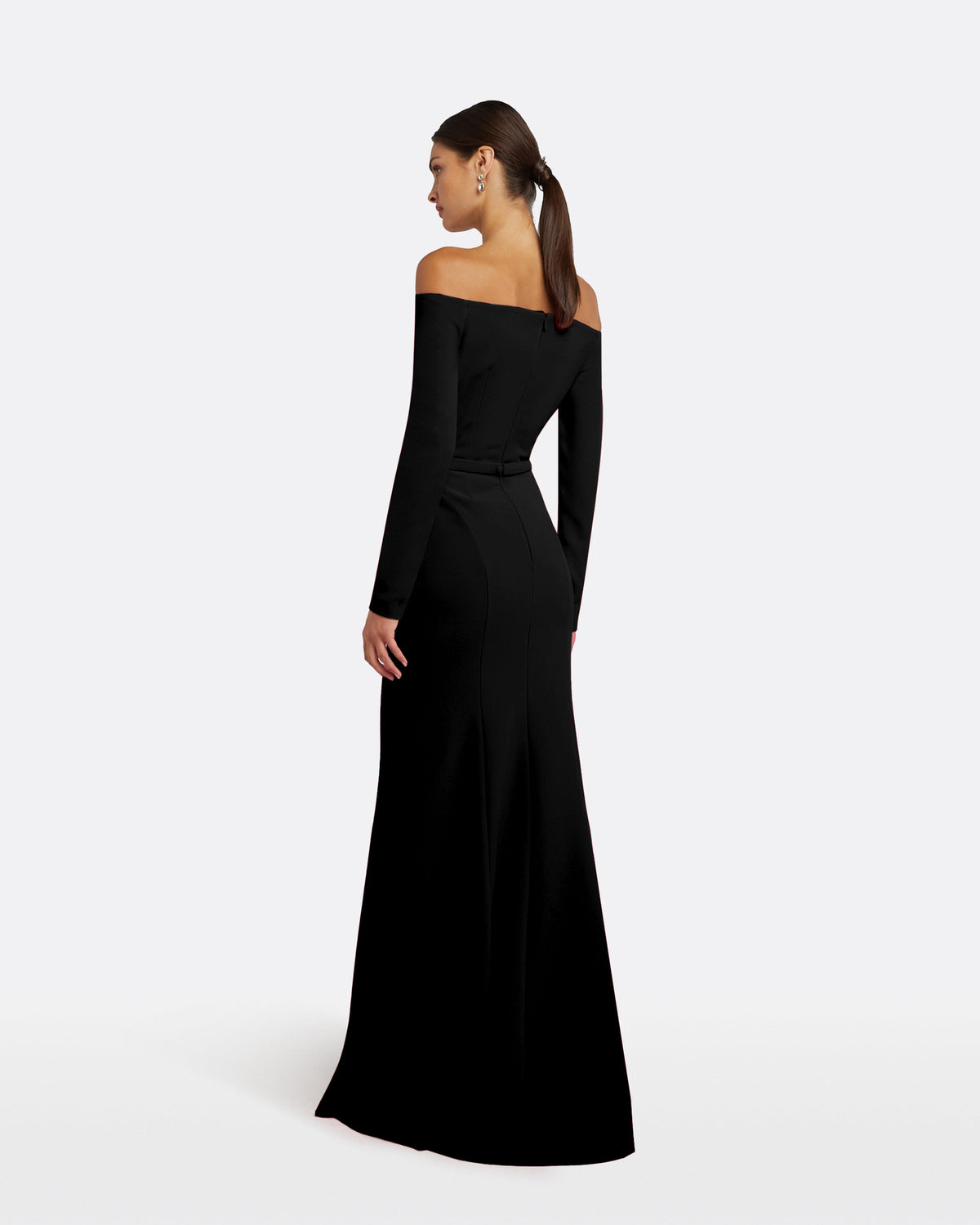 Rory Long Dress in Black