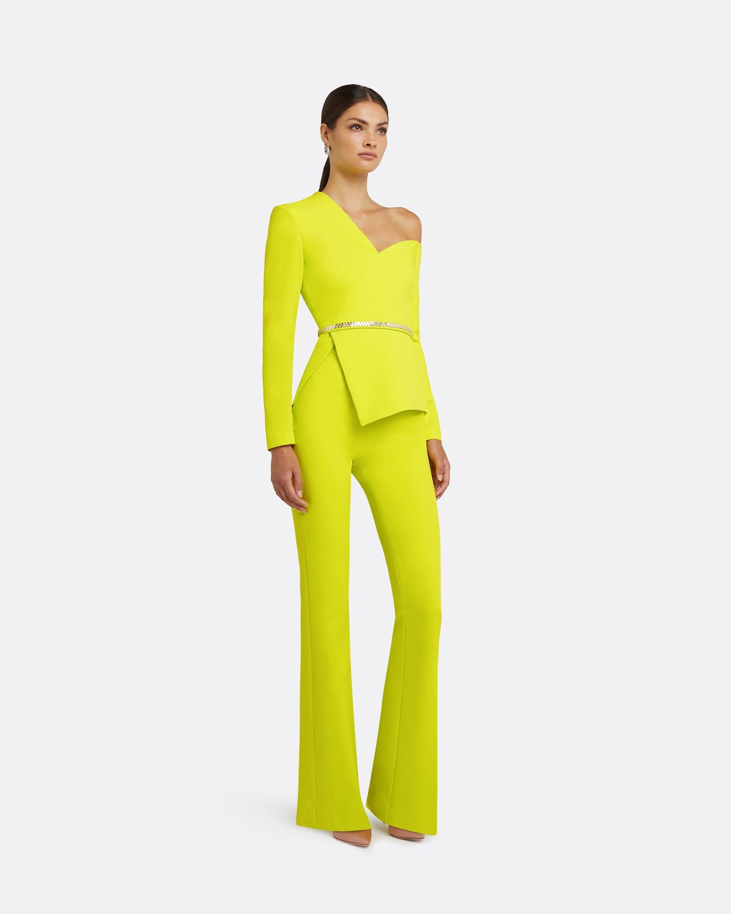 Brielle Meknes Top With Embroidered Belt