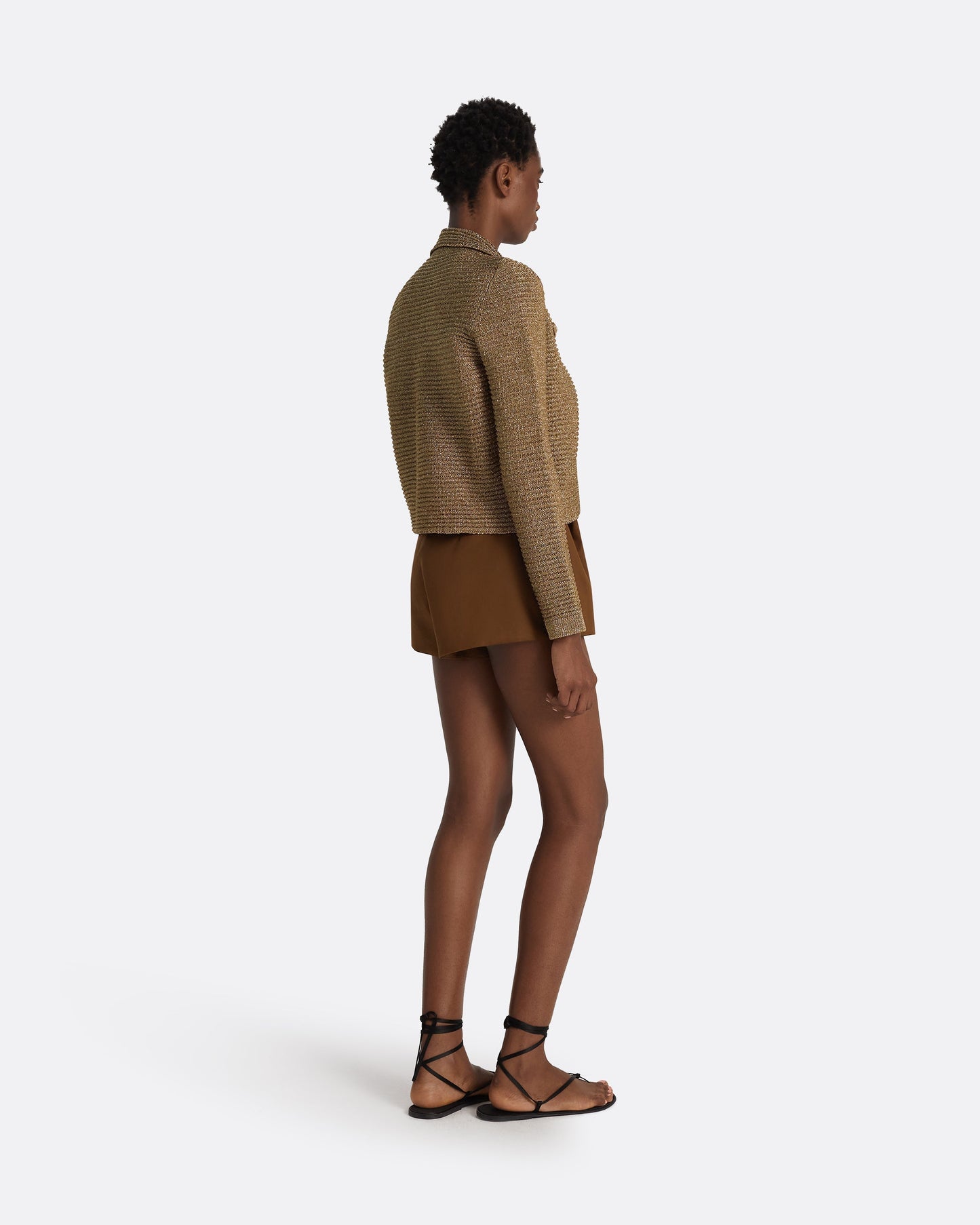 Artemis Gold Knit Jacket