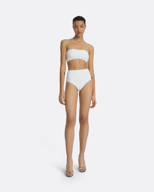 Mayrana Ivory Bikini Top