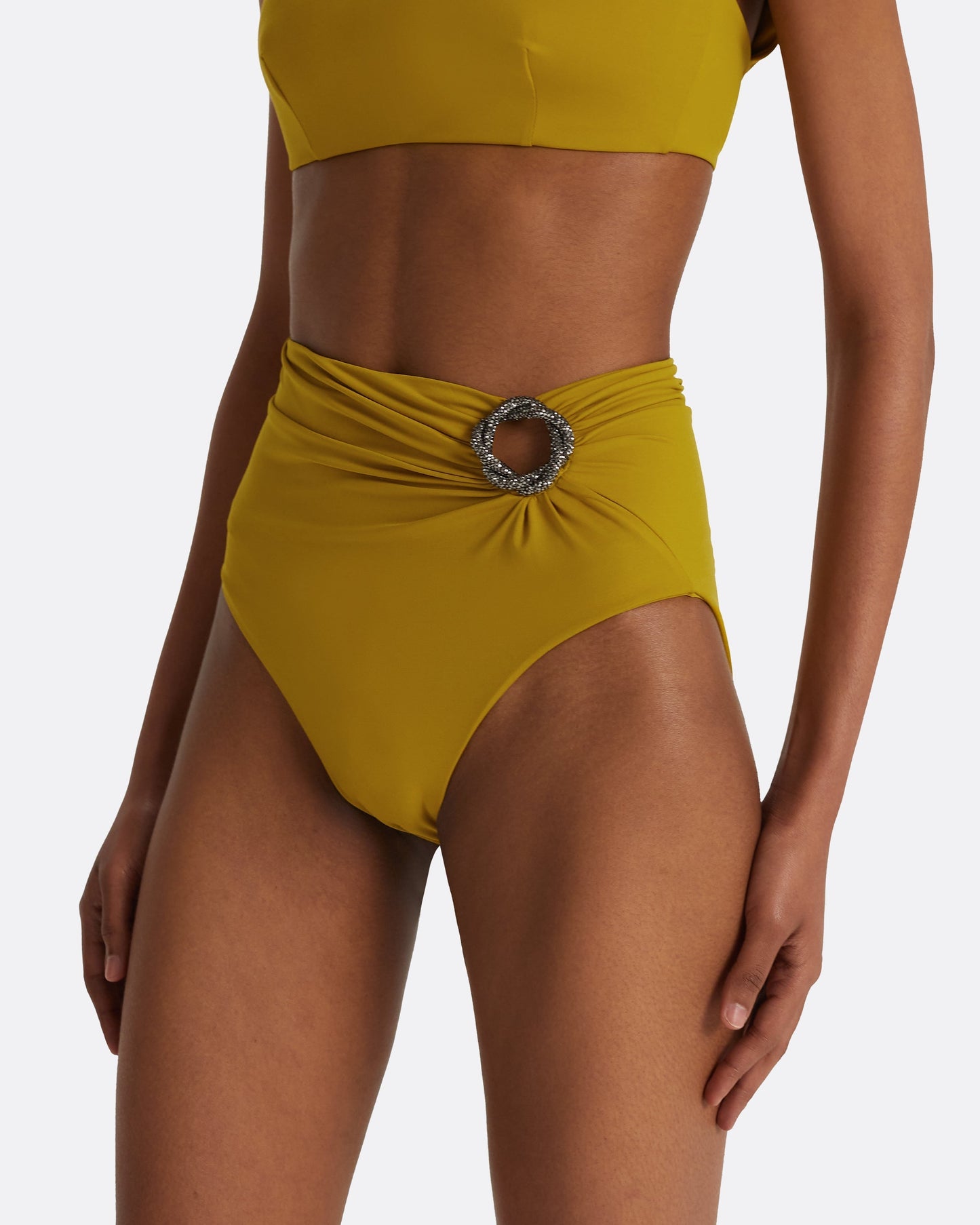 Tabi Chartreuse Bikini Bottom