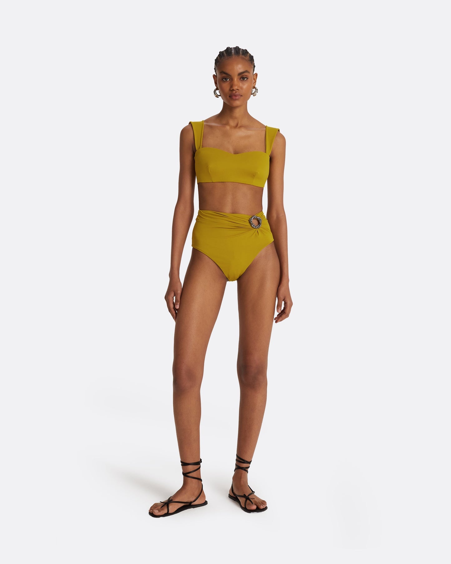 Tabi Chartreuse Bikini Bottom