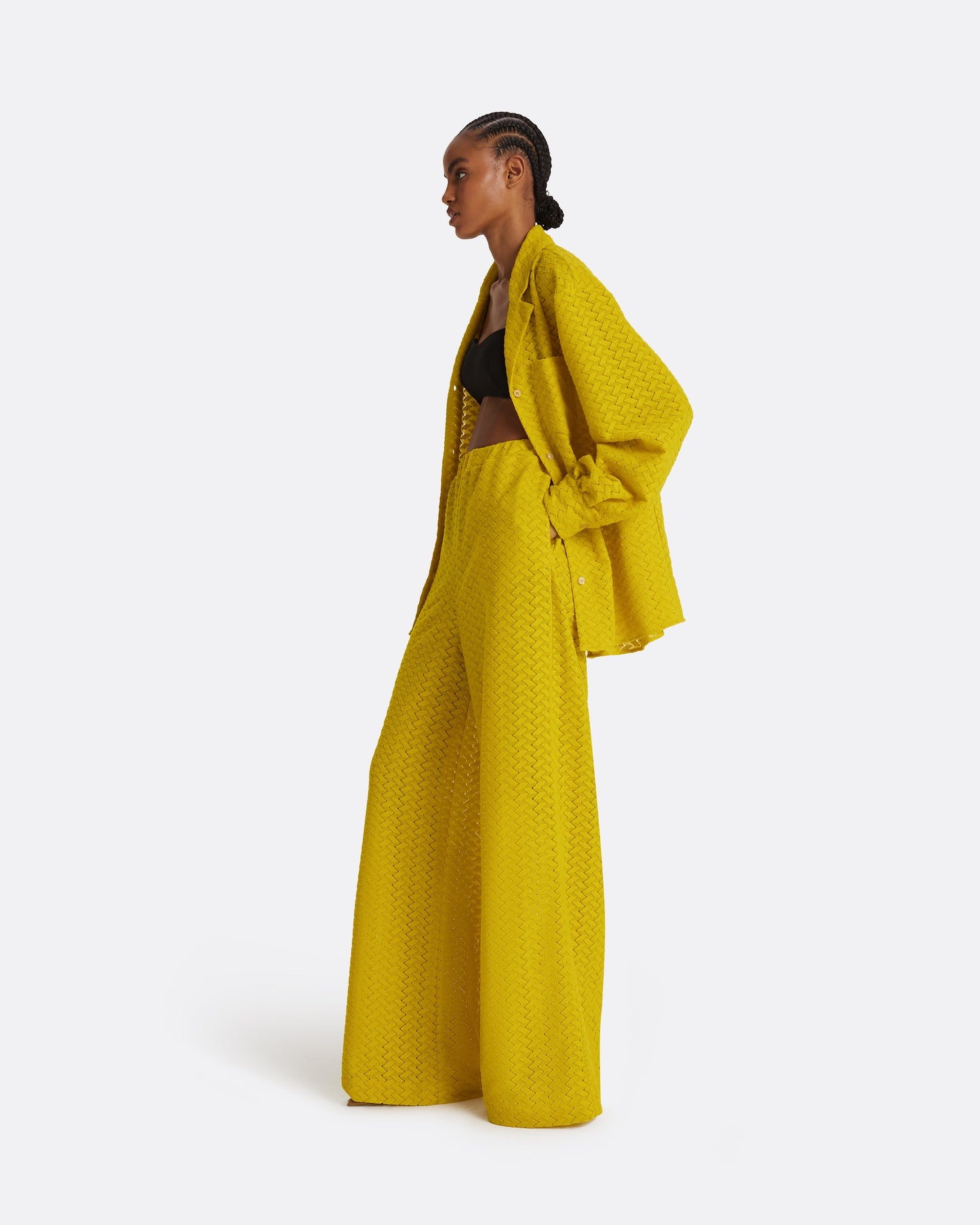 Angelique Chartreuse Top