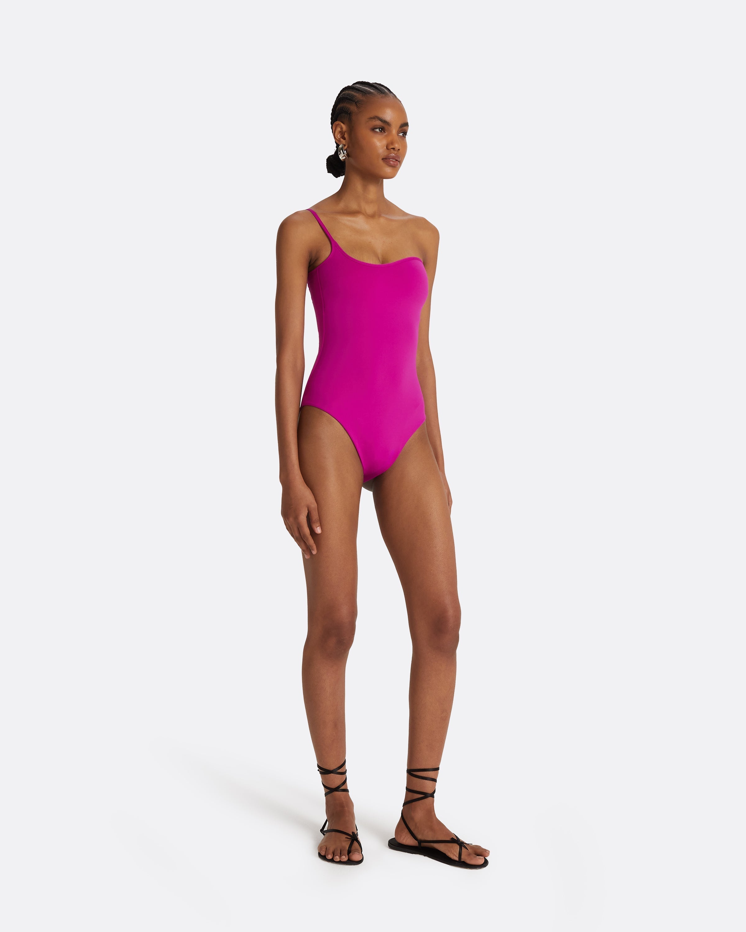 AMERI 水着　SWIM WEAR Amyra Magenta Swimsuit – Maison Safiyaa USA