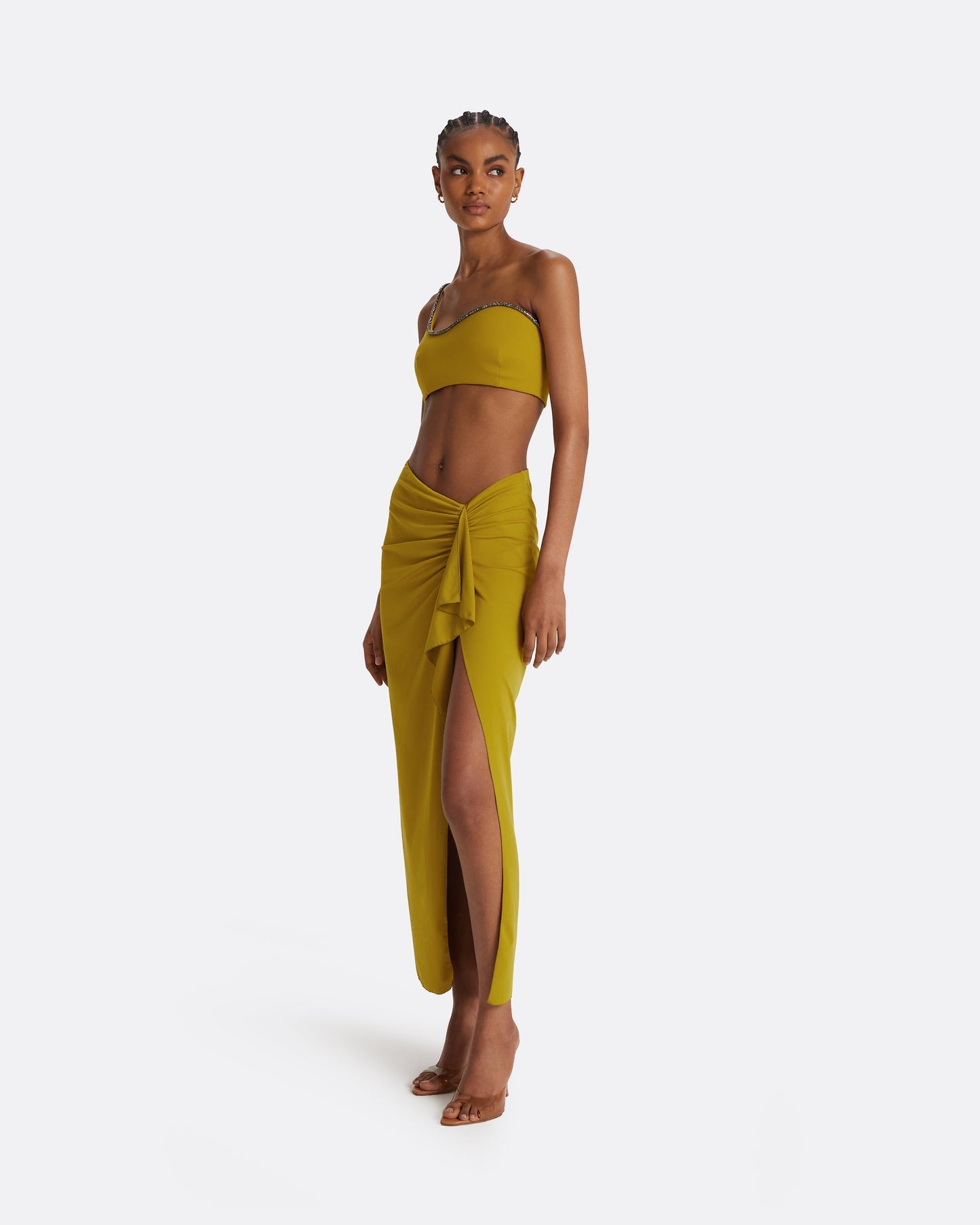 Amyralle Chartreuse Bikini Top