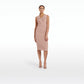 Amina Dusty Pink Midi Dress