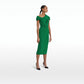 Dania Jewel Green Midi Dress